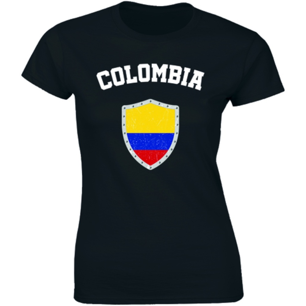 Colombia Flag World Cup Soccer Colombian T-shirt